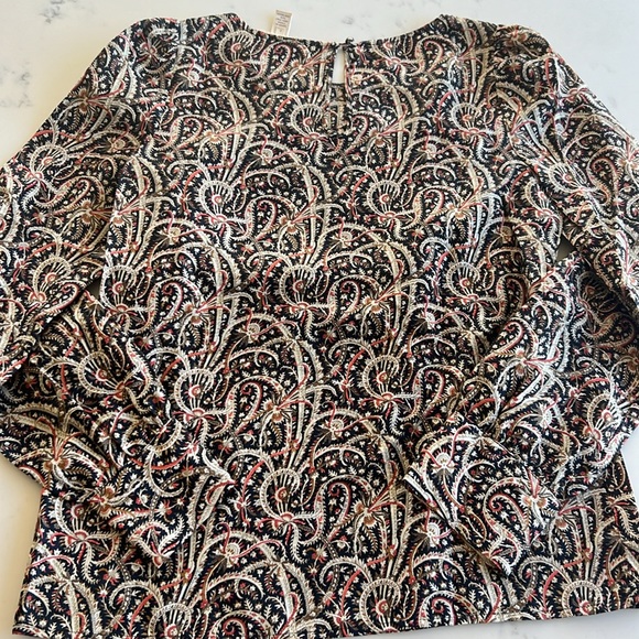 J. Crew Paisley Blouse - Picture 4 of 4
